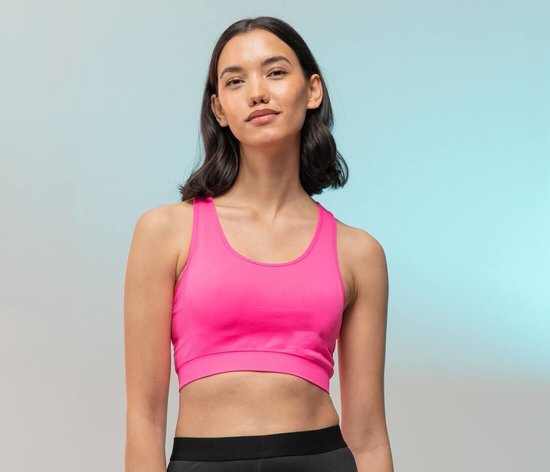 SKINNIFIT WOMEN - LADIES WORK OUT CROPPED TOP