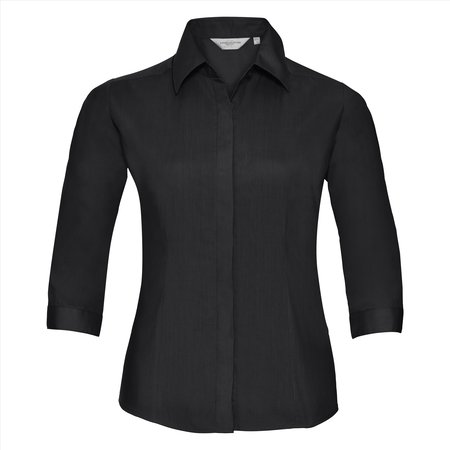 Russell - Russell Ladies ¾ sl. Fit. Polycot. Pop. Shirt
