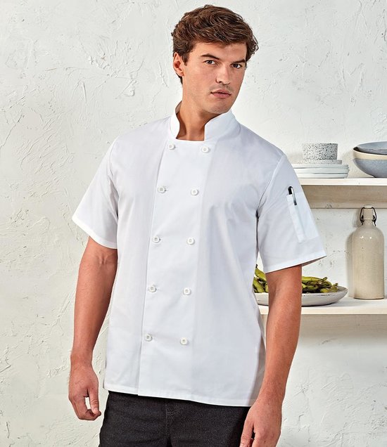 Premier - Short Sleeve Chef's Jacket