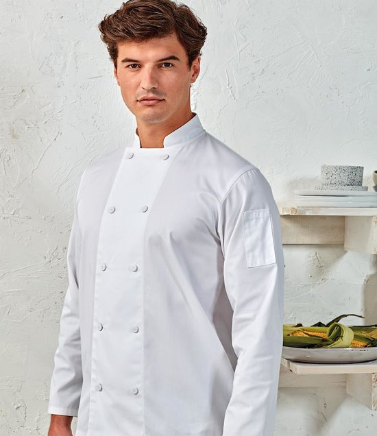 Premier - Coolchecker® Long Sleeve Chef's Jacket