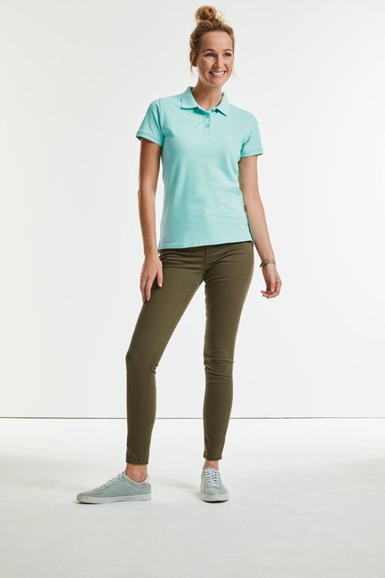 Russell Ladies Pure Organic Polo