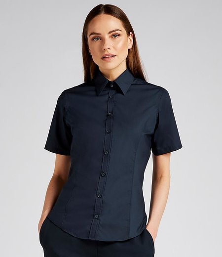 Kustom Kit - Ladies Short Sleeve Tailored Business Shirt