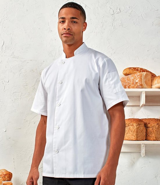 Premier - Essential Short Sleeve Chef's Jacket