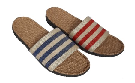 Breezes Dames Brede Band Slippers D2020-4